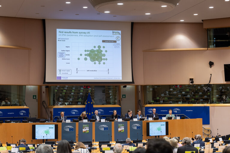 IPMWORKS shines at European Parliament Hearing on Sustainable Pesticide Use